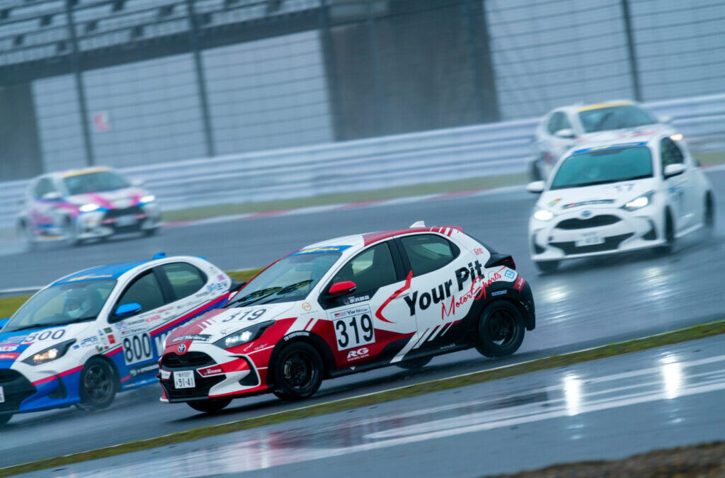 モータースポーツ「Yaris Cup 2024 関東シリーズ第2戦」の写真撮影を行いました。